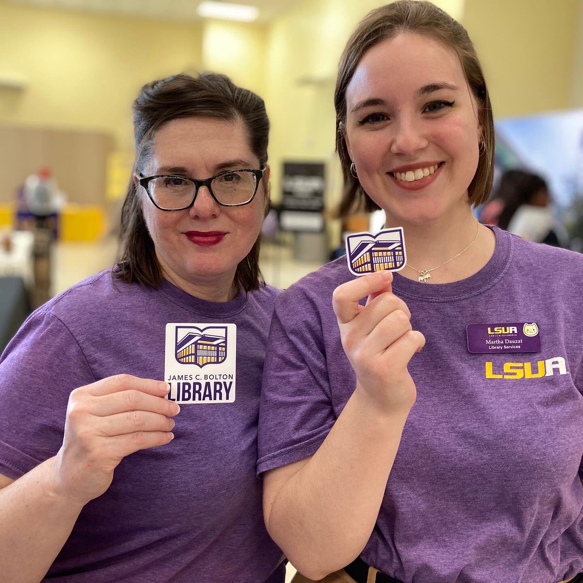 LSUALibrary tweet picture