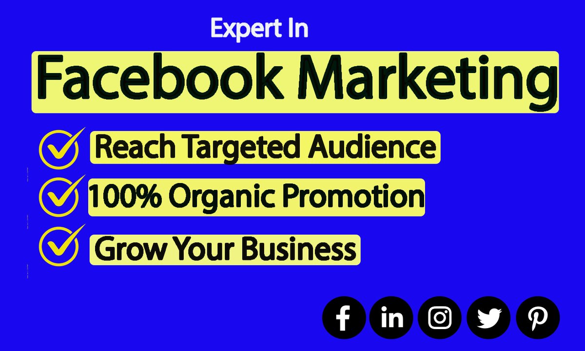 FreelancerSema's tweet photo. I will do organic facebook promotion and marketing to targeted location.
Please Visit my link
https://t.co/TUc3ZXKwei

#facebookmarketing, #social_media_manager, #social_media_marketing, 
#facebook_promotion,#facebook_marketing,  #facebook_free_marketing,#organic_facebook_promoti https://t.co/pMxKkOfioQ