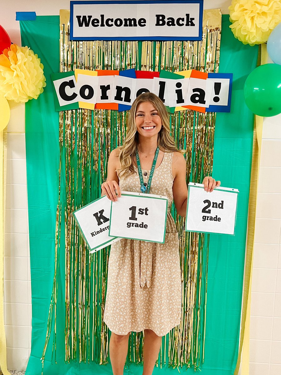 Excited to start my first year as an elementary physical education and DAPE teacher!! I will be a traveling teacher between 3 schools in the Edina School District! Go green 🤟🏼