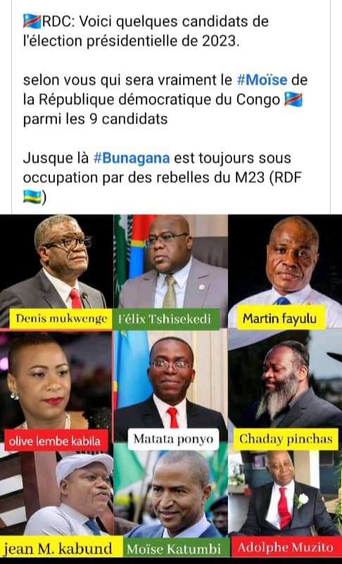 ShadayOFFICIEL's tweet photo. Après 3 mois de travail seulement, #Imperium  compte pour les congolais. Ce n'est qu'un début ...Croyez-moi
@IMPERIUMRDC @ifcongo
After only 3 months of work, #Imperium counts for the Congolese.  This is just the beginning...Trust me

Source: RDC TV https://t.co/FuFu95wHob