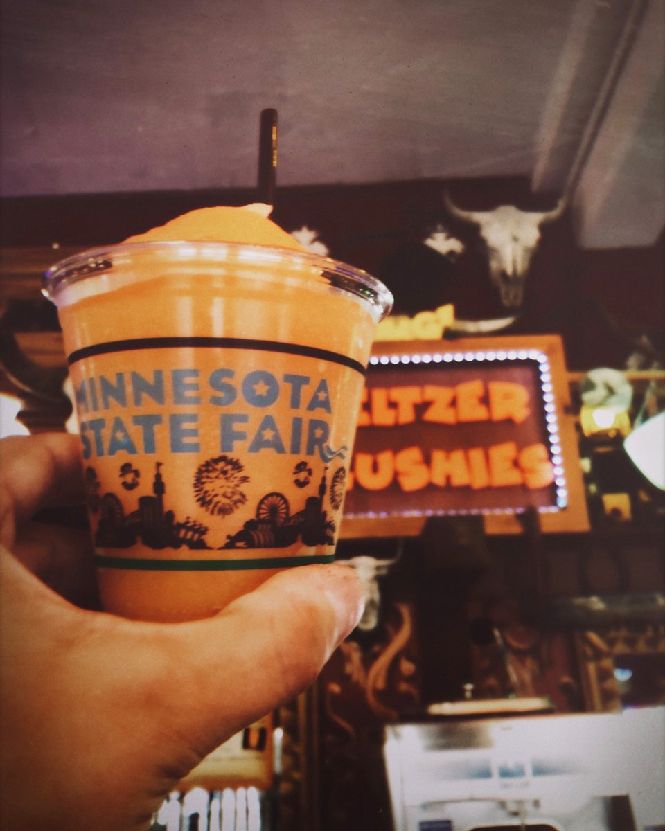 fultonbeer's tweet photo. It's State Fair time again here in Minnesota. We've got two delicious and very exclusive products available at Frontier Bar at the fair, Fulton's Tumbleweed IPA and the OMG Hard Seltzer Slushee. Both are extremely tasty! https://t.co/a0KuewZpgH