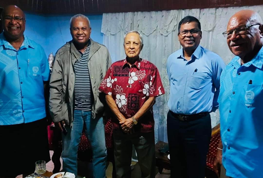 Where there is unity, God commands His blessings Thank you party leaders putting our beloved Fiji first to come together for talks of uniting for the common goal of change. To my leader, Sitiveni Ligamamada Rabuka, I’m very blessed to be under your servant leadership