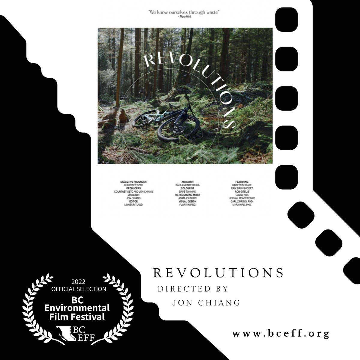 BCEFilmFestival's tweet photo. #BCEFF2022 OFFICIAL SELECTION
We know that cycling is good for the environment but what about bikes? 
[Nov 1-30, 2022]
https://t.co/HhCWKBNlca

#environment #sports #cycling #bicycles #sustainability #filmfestival #vancoverfilm #17sustainabledevelopmentgoals  #shortfilm #vfs https://t.co/f2jQ1MftgN