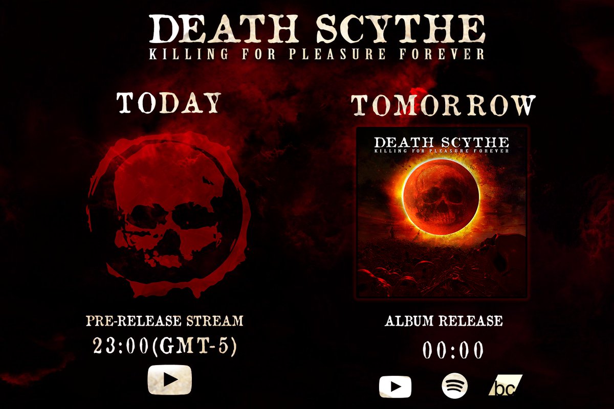 🔥Hoy a las 11:00 pm (cdmx) en nuestro canal de youtube donde estaremos stremeando el disco para que lo puedas escuchar antes que nadie! 🔥
Solo tienes que seguir este link de youtube! 
YOUTUBE LINK STREAM PARTY👇👇👇👇:
tinyurl.com/mwmh3x6x

#metalmexicano #metalyucateco