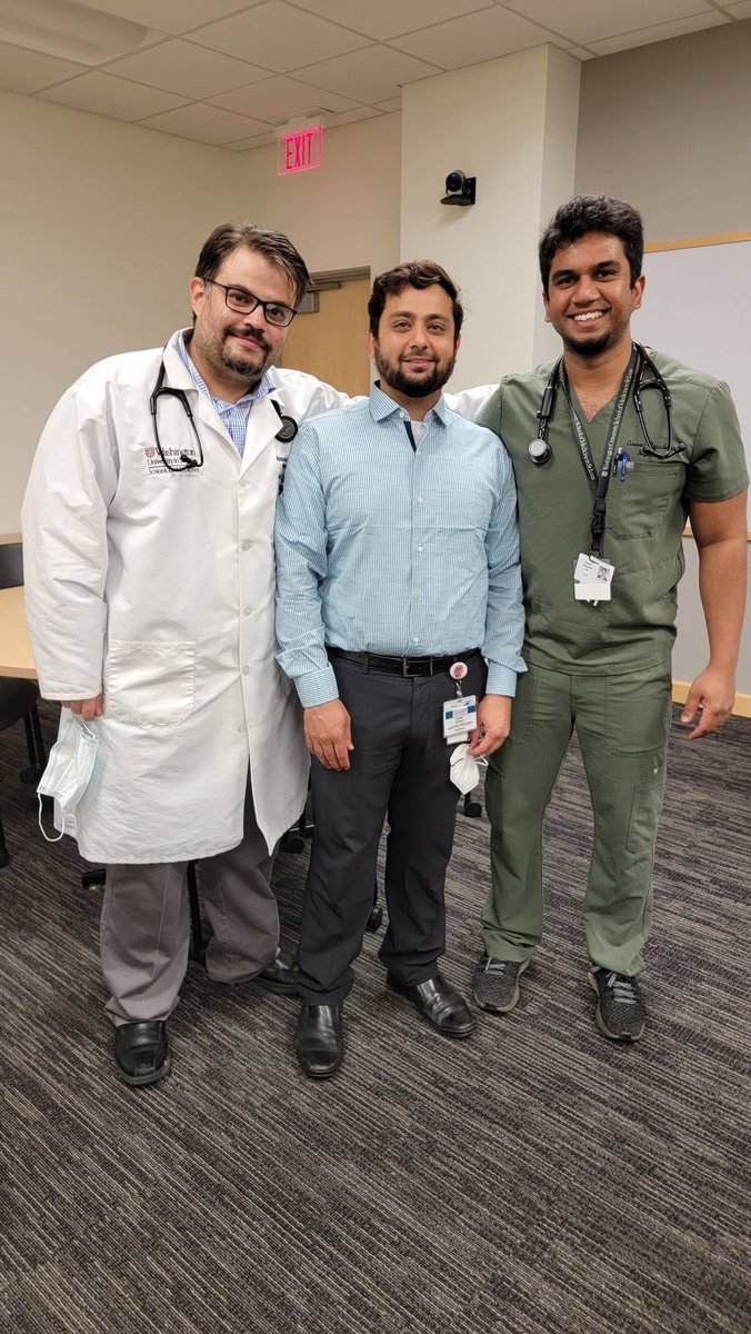 @HarisMurad4 thank you for all your support and mentorship. You are a fantastic physician and a great teacher. @WUNephrology and @WUTransplant will miss you so much. All the best in your future endeavors. @massini_me