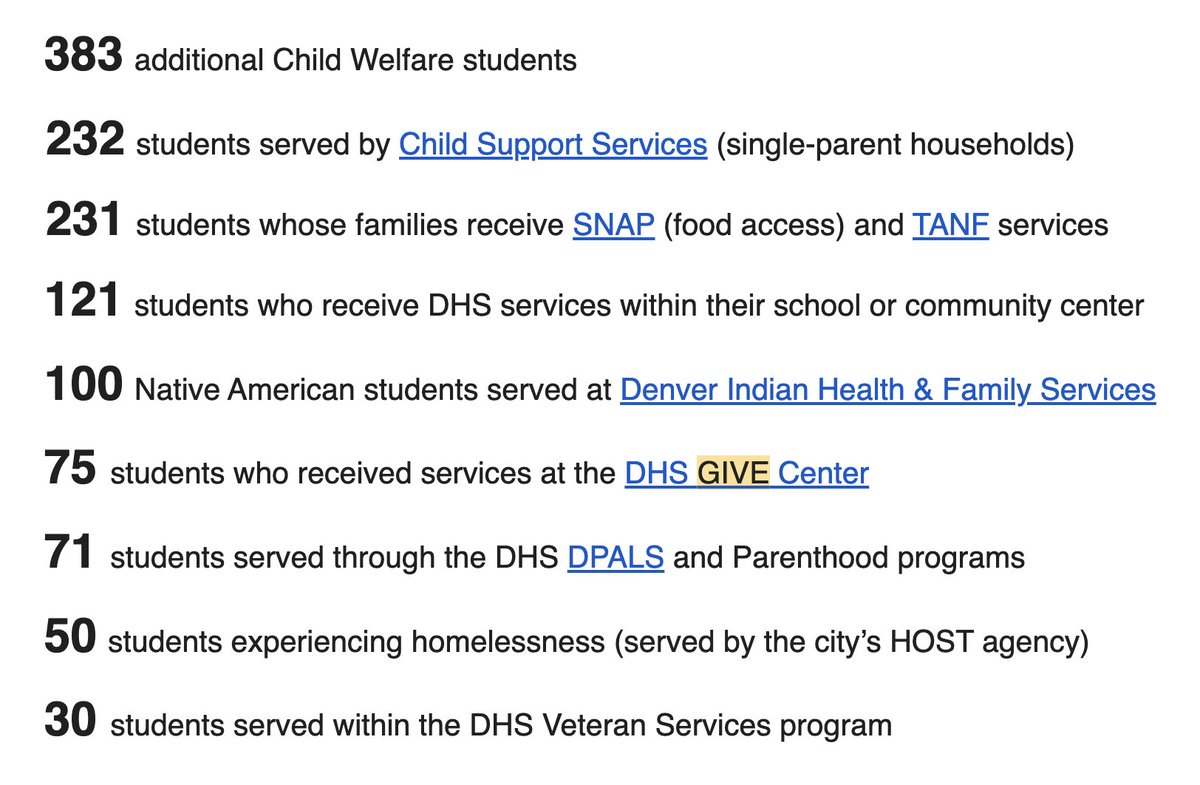 INODEINK's tweet photo. Another successful #BackToSchool season with @DenverDHS 's GIVE program! 1704 backpacks full of supplies delivered, 411 welfare students supported. Check the image for more stats. Way to go @DenverDHS team and #communitypartners! #BeAGiver #giveback https://t.co/DczjCIxQUF