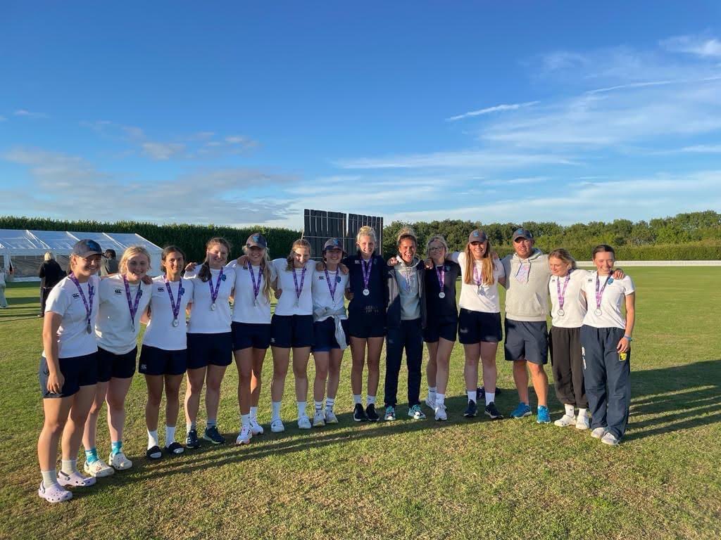 NCB_Cricket's tweet photo. 🥉U18 Warriors 💙

Third in the National Finals of the Royal London Girls U18 County Cup.

Nine-wicket win today in a reduced 16 overs game due to rain v Suffolk. 

Scorecard ➡ https://t.co/Xq9gyMEFUv https://t.co/b9iAeiObCs