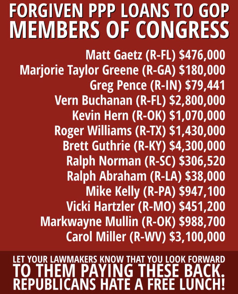 jenresisted's tweet photo. @SenJohnKennedy What’s your plan for repaying those of us who subsidized PPP loans for wealthy politicians? Are you demanding they pay it back? https://t.co/VnAFmM66gG
