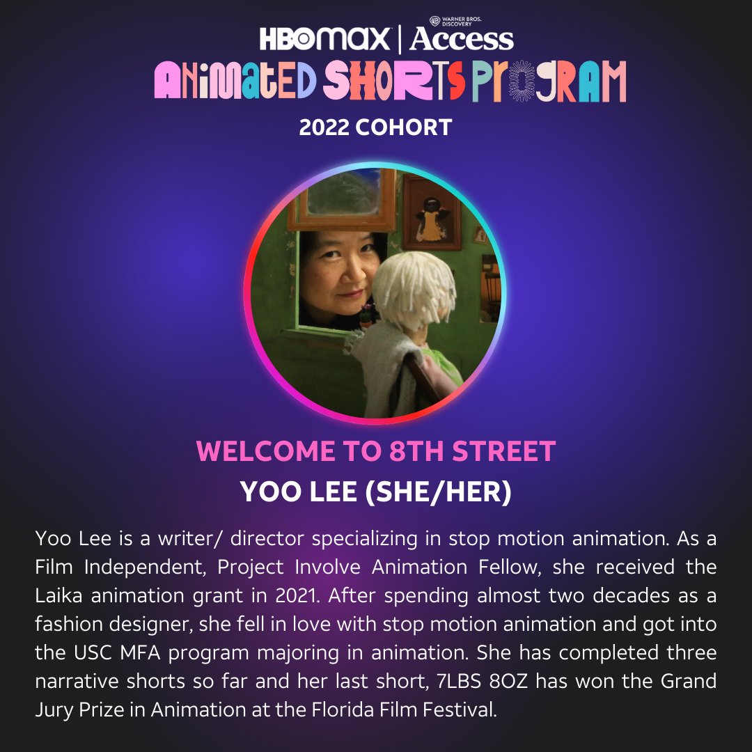 WBDAccess's tweet photo. Learn about Yoo & Xin’s animated short film, Welcome to 8th Street, and discover how it all started.
@HBOMax @WBDAccess
#StopMotionAnimation #AdultAnimation #PrimetimeAnimation #HBOMaxAnimatedShortsProgram #WarnerBrosDiscovery #WBD #WBDAccess #InclusionMatters https://t.co/jNvrl1BJfo
