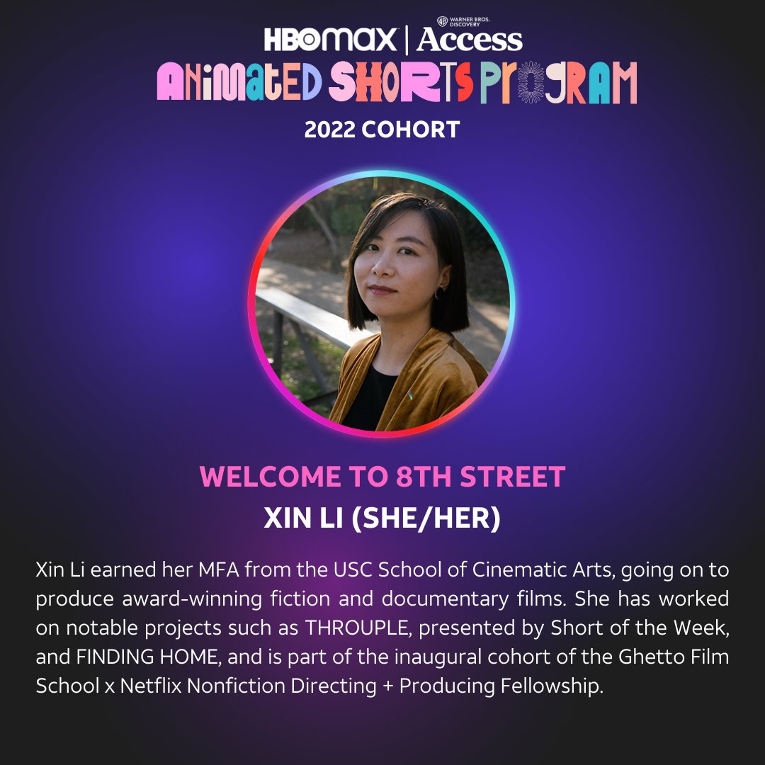 WBDAccess's tweet photo. Learn about Yoo & Xin’s animated short film, Welcome to 8th Street, and discover how it all started.
@HBOMax @WBDAccess
#StopMotionAnimation #AdultAnimation #PrimetimeAnimation #HBOMaxAnimatedShortsProgram #WarnerBrosDiscovery #WBD #WBDAccess #InclusionMatters https://t.co/jNvrl1BJfo