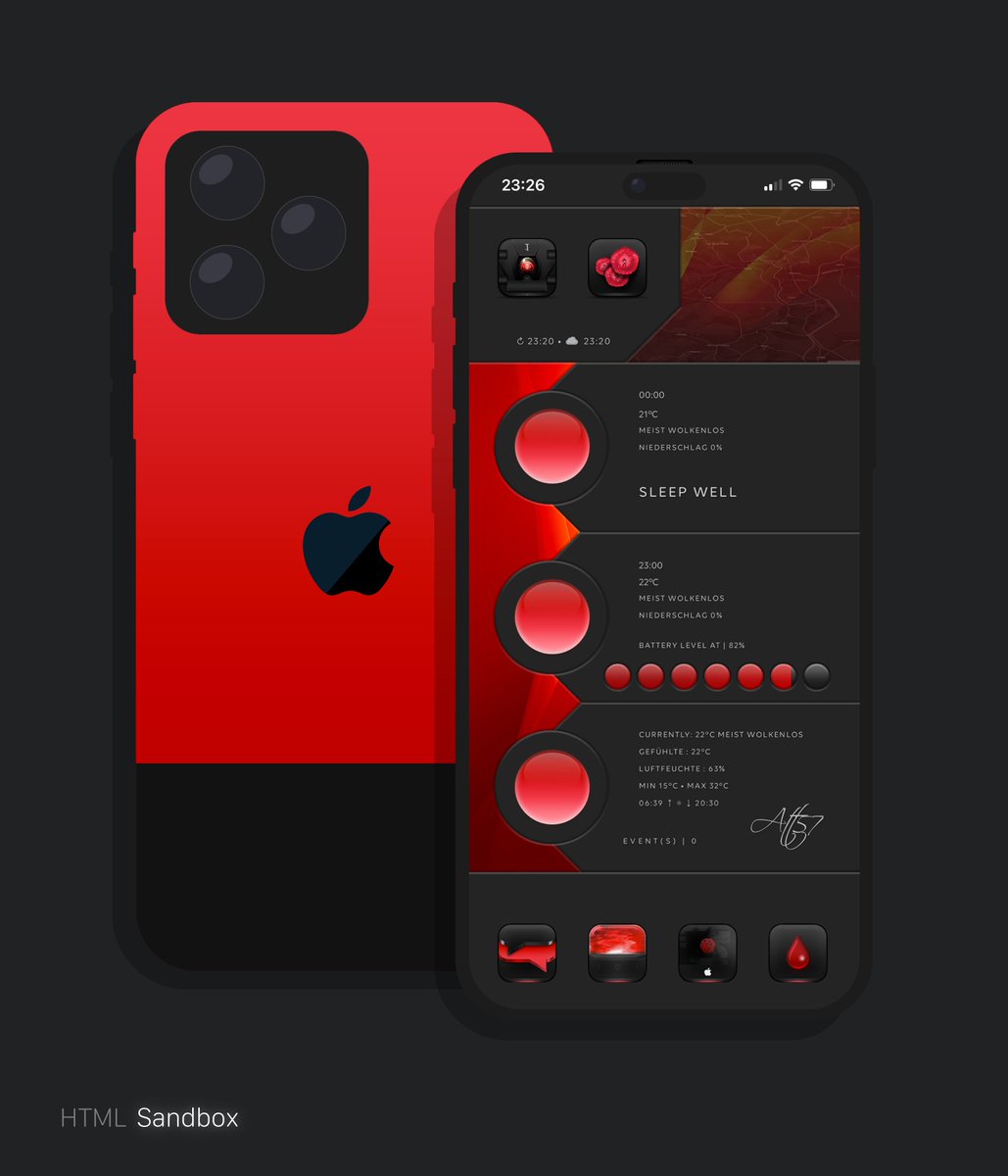 Attairdu57slm's tweet image. Ending my day in Red 🔥.

@kleinmone 
@thewaytozion 

#iNNOVATION #Nojailbreak #iOS16Beta7 #HTML_Sandbox