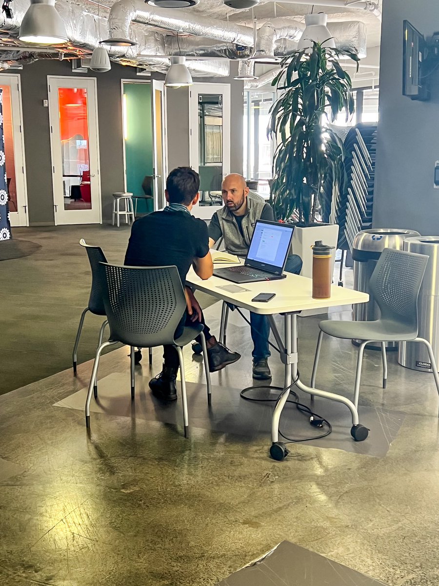 TS_Anywhere's tweet photo. Mentor office hours in person in Austin 🤠 yeeehaw!
Thank you once again to all of our mentors meeting us today! https://t.co/zpgc5v9cko