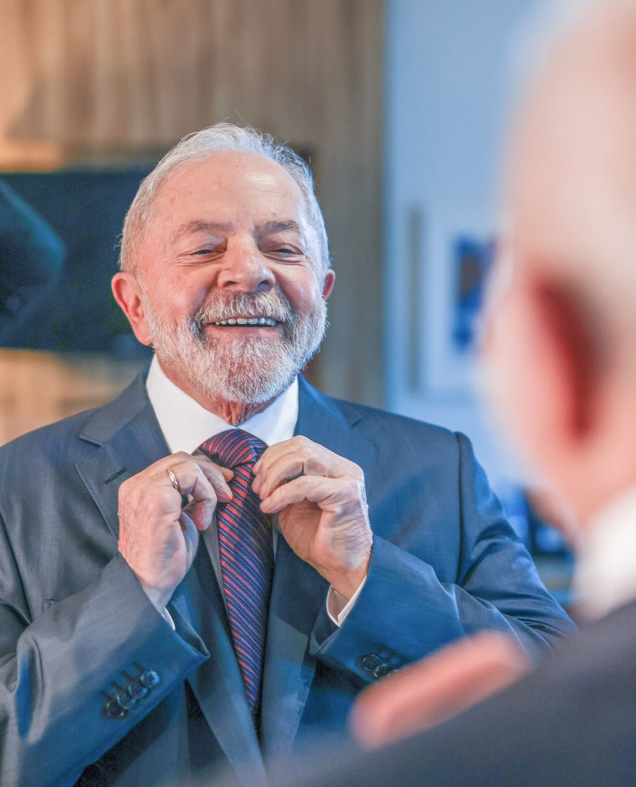Lula on X: "Gostaram da gravata? #LulaNoJN 📸: @ricardostuckert https://t.co/aF0UdMr9uG" / X