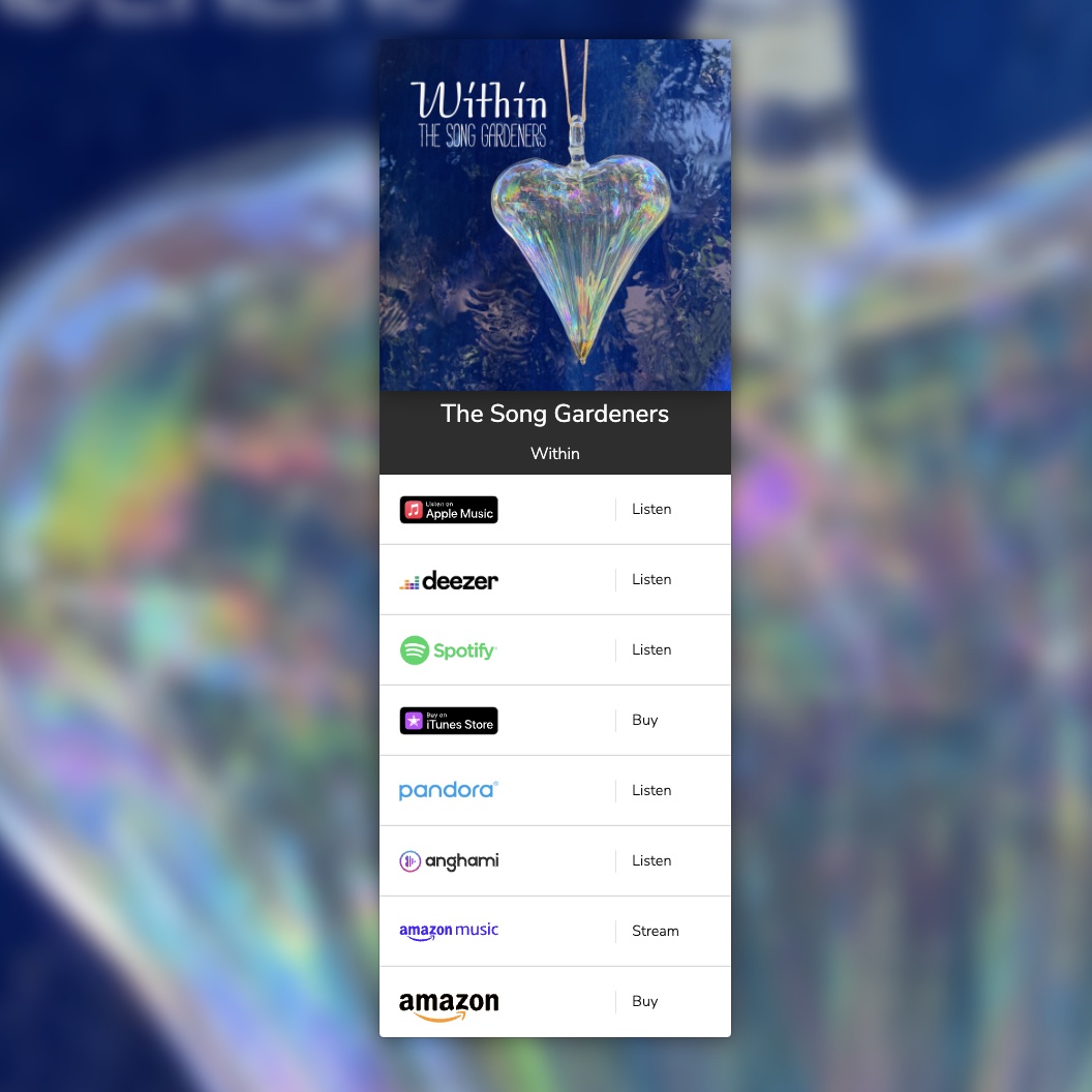 #newmusic from The Song Gardeners. The #dreamy, #introspective #single "Within." Listen now on your favorite streamling platform. lnk.dmsmusic.co/thesonggardene…

#thesonggardeners #marygospe #cdunnmusic #within #newsingle #newmusicalert @newmusicthursday #newagepop #mantrapop