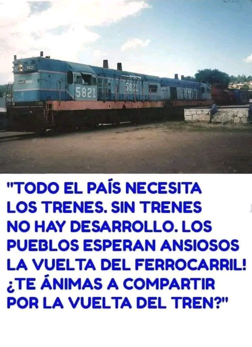 FabioElio's tweet photo. Quienes le apuestan al regreso de ferrocarriles nacionales de Colombia.. Retwit si lo deseas y lo ves viable https://t.co/fYhswmQzkL