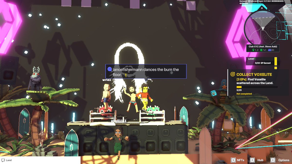 FishermannLance's tweet photo. @TheSandboxGame @steveaoki I just participated in the #SandboxAlphaS3Giveaway for a chance to win 500 SAND! On stage with Steve Aoki, check out my screenshot below!
👇
#SandboxAlphaS3Giveaway WEEK#1 #AlphaS3Giveaway #SandboxAlphaS3 #Sandbox #TheSandbox #WeeklyAlphaGiveaway #SteveAoki https://t.co/4RYNkELpfk