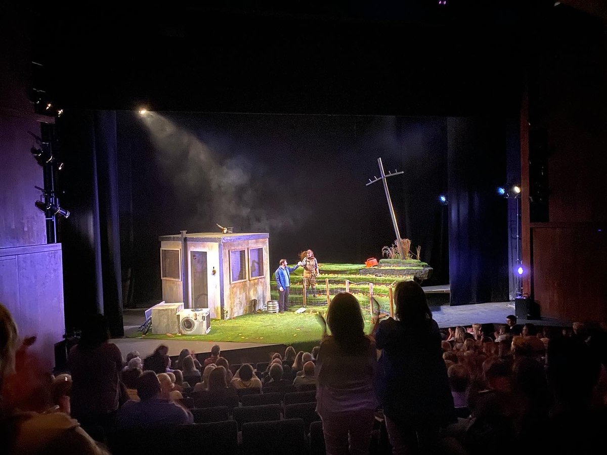 Jimifay's tweet photo. Go see #TheBorderGame @lyric or on tour . Fab c/p with @prime_cut - great opening performance tonight! Provocative& funny. Coming to a friendly theatre near you! https://t.co/eBPSnmyYM4