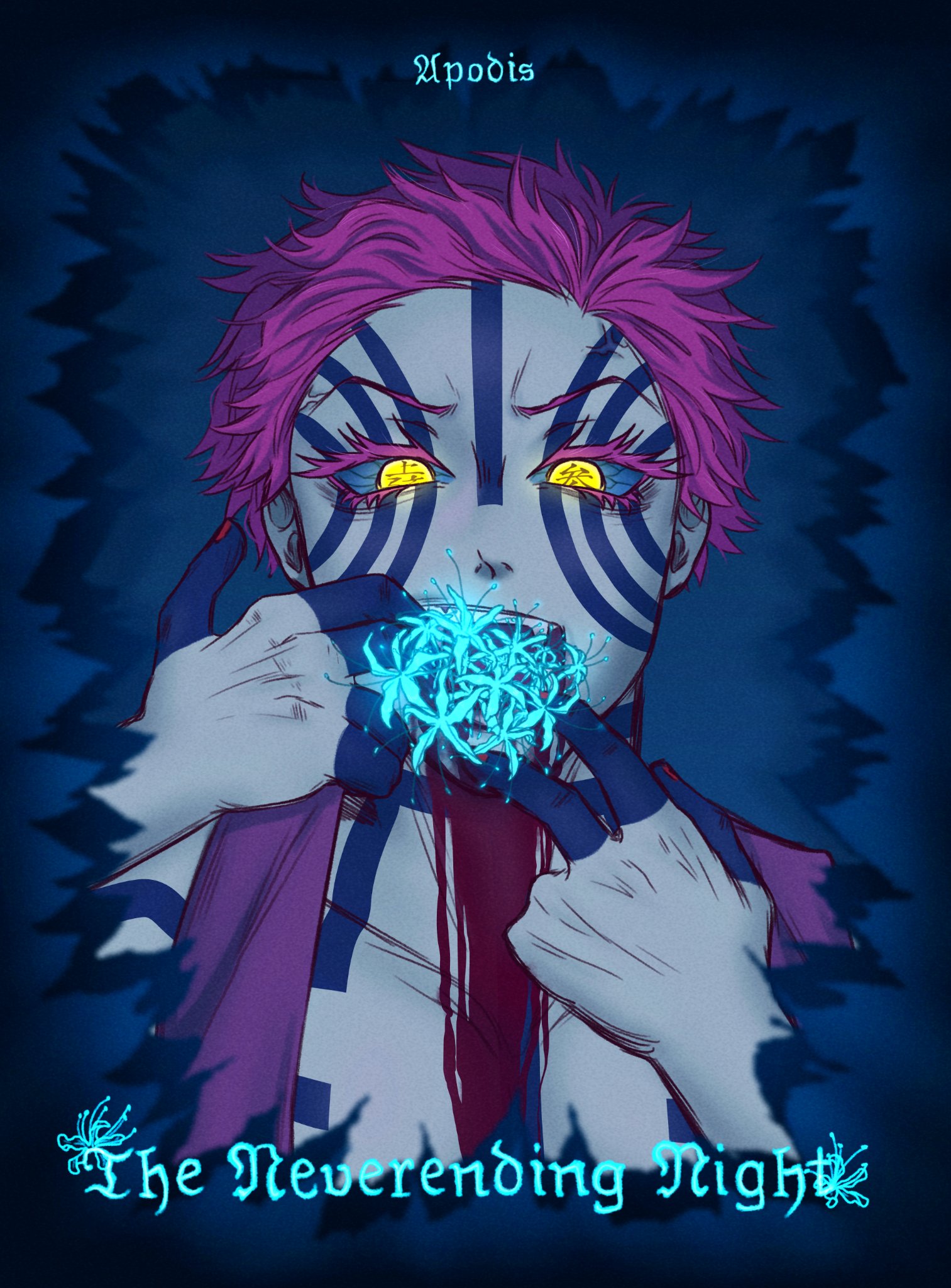 Val on Twitter: "Another cover for fanfic "The Neverending Night" (in