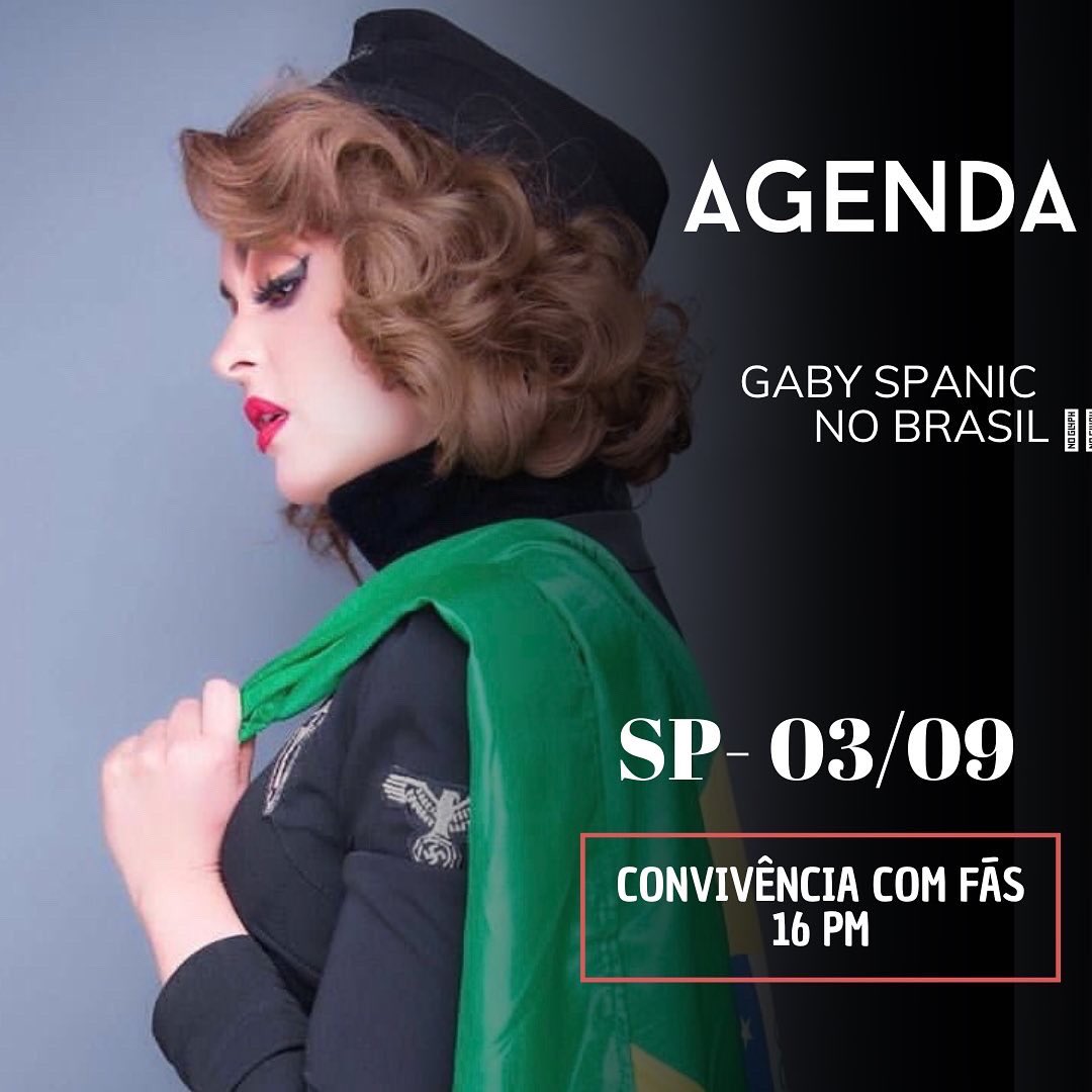 gabyspanic's tweet photo. Atenção meus fãs e admiradores do Brasil! 🇧🇷 Temos um encontro marcado na próxima semana nas seguintes datas:

SP: 03/09 - Convivência com fãs 
SP: 04/09 - Café com fãs 
RJ: 11/09 - Café + meet 

Para ingressos acesse o site abaixo 👇🏻

https://t.co/1KQtumnjKj https://t.co/lKR3h5pqJn
