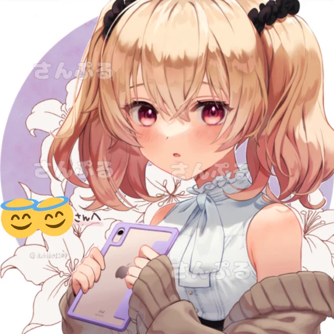skebでのご依頼で描かせて頂きました現在スケジュール空いておりますのでぜひよろしくお願いします(*ᴗˬᴗ) #Commission  #イラスト有償依頼  #アイコン制作 