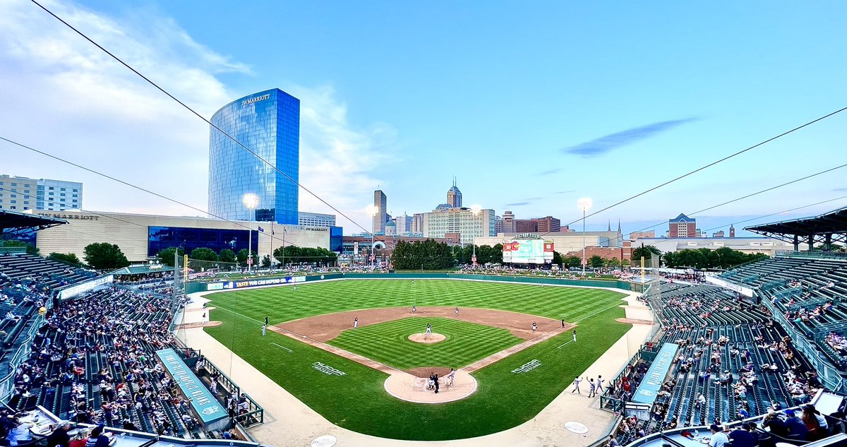 Nothing quite like an evening at @TheVicIndy with the <a href="/indyindians/">Indianapolis Indians</a>….