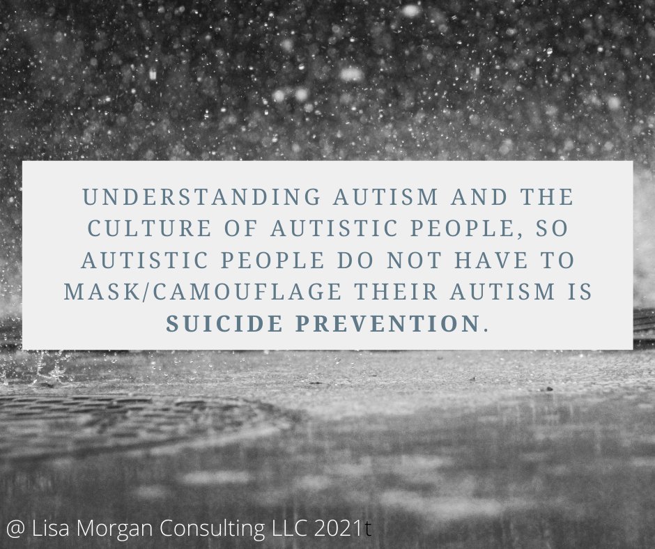 AspieSurvngLoss's tweet image. National Suicide Prevention Month is coming soon! For autism specific resources, articles, books, and Life Coaching for autistic adults go to: autismcrisissupport.com @aspergersadult @TonyAttwood @AutismSpectAust #autism #SuicidePrevention @afspnational @AutismSociety