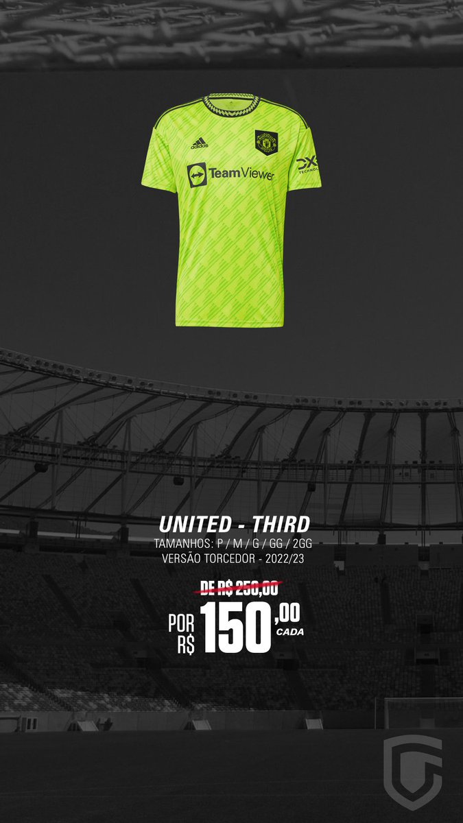 CamisaPesada's tweet photo. 🟢 UNITED! 
Predominantemente verde e com detalhes em triângulos, o novo manto third dos Red Devils traz inspiração na cultura da moda Zeitgeist dos anos 90. 

Adquira já: 

👕 Man. United Third 22/23 
📲 https://t.co/xqCVAfZkkR

#camisapesada
#asuafootballstore https://t.co/UyS2rmI82H