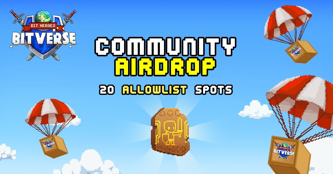 BHBitverse's tweet photo. 📢Allowlist Giveaway x 20🚀

Presale is near. Don't miss out and enter for a chance to win! 🏆

More details 👉https://t.co/hBeBWcINxU

#NFTCommunity #NFTs #NFTGiveaway https://t.co/lsh1sESnzG