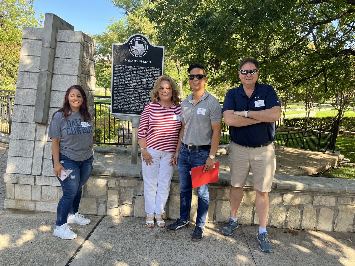 sp11813's tweet photo. Tom McKamy was the first mayor of Richardson. He honored the Native American tribes at McKamy Springs. #leadrich https://t.co/3dFmoDAS4e
