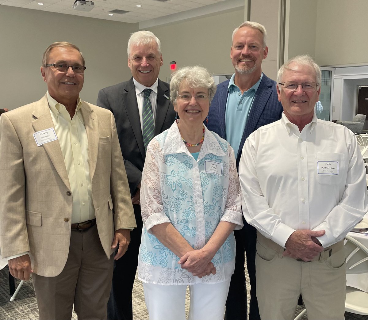 pegsfoundation's tweet photo. Great night celebrating NAMI Wayne-Holmes Counties #nami with @peteearley @NAMICommunicate https://t.co/PLZBwRqgSE https://t.co/jQEcthquqt