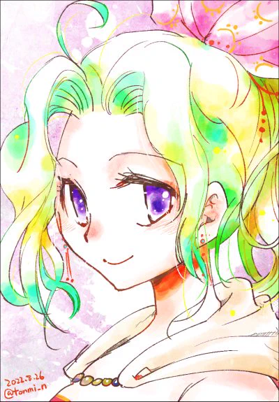 FINAL FANTASY6 ティナ・ブランフォード#8月お絵かきチャレンジ  Day26 
