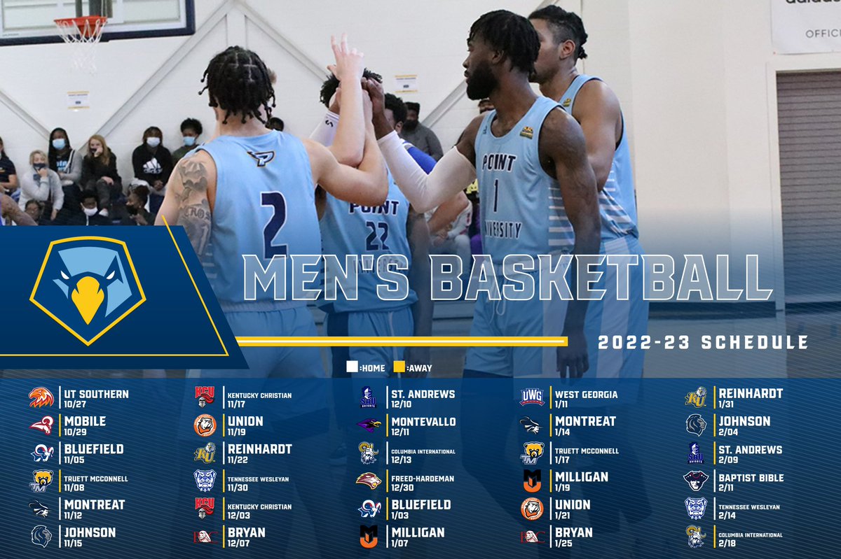 Point University Men's Basketball tweet media