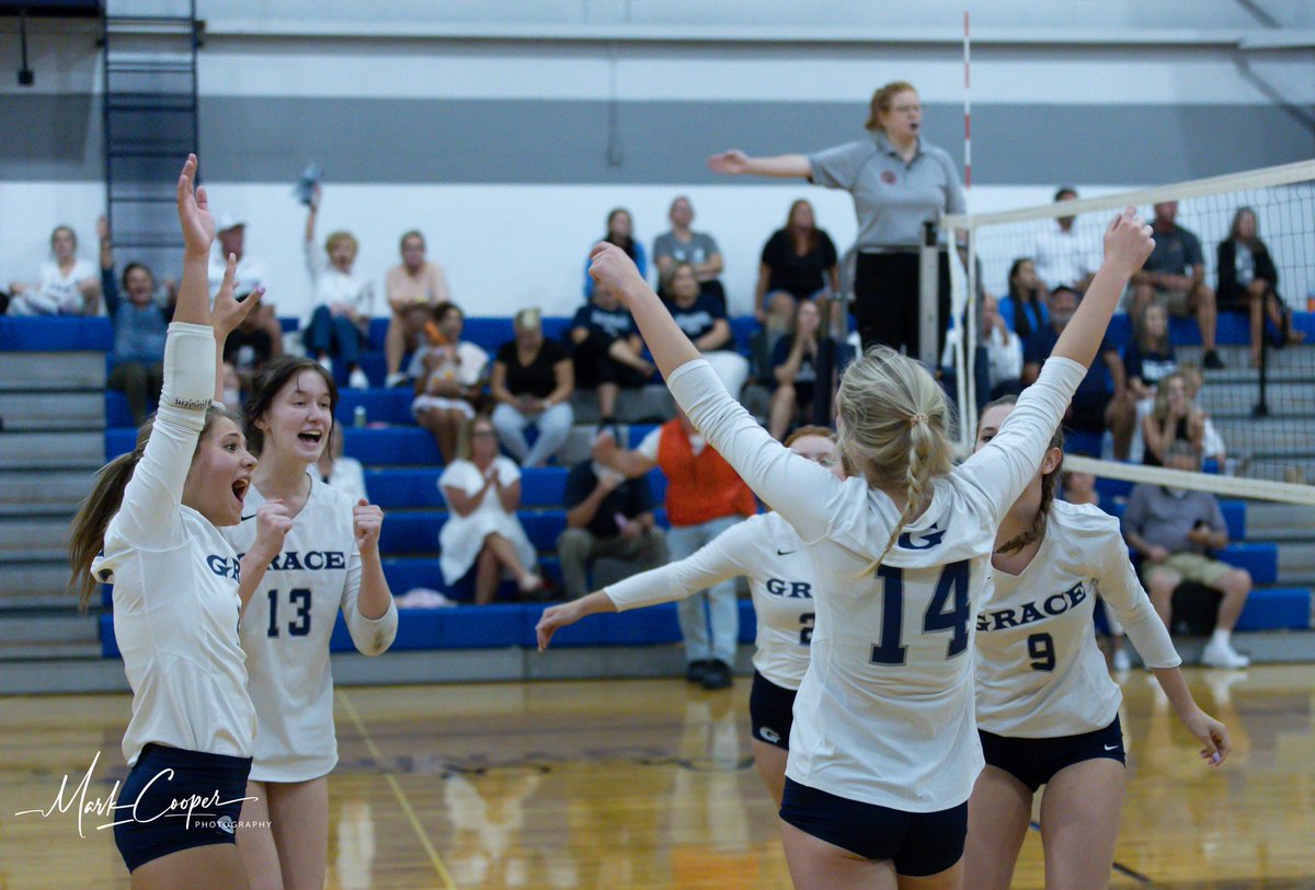 Varsity volleyball with the win over Alcoa. 25-16, 25-16. Marli Watkins with 7 kills, 5 aces, 2 digs, 2 blocks. Sydney Thompson with 12 digs.
