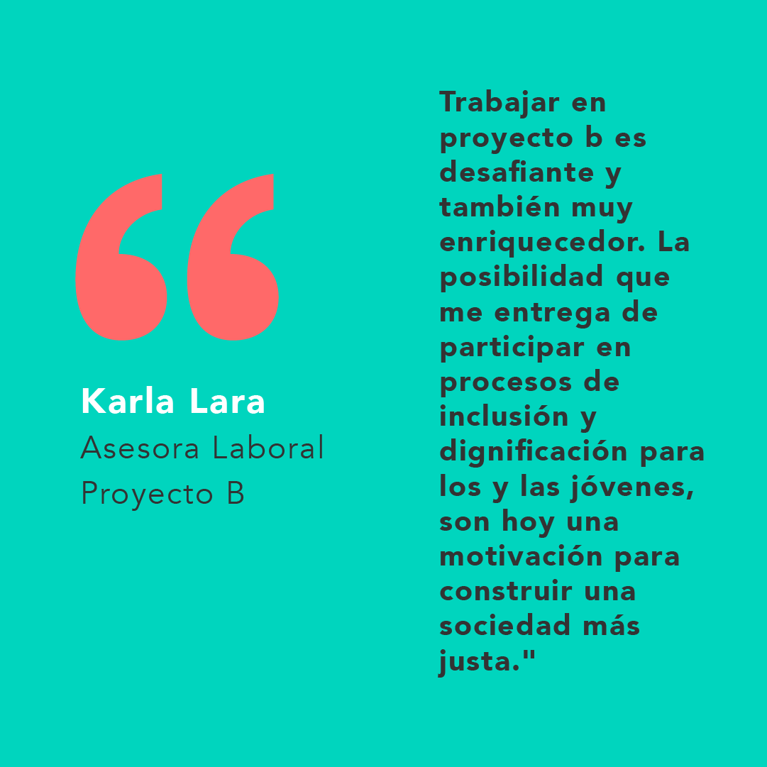 fproyectob's tweet photo. 👉Karla Lara , es trabajadora social, Magíster en Trabajo Social de la @Ucen y una de nuestras asesoras laborales en #ProyectoB 

¡Llegó a Proyecto B en 2018 y siempre destaca su compromiso social y experiencia en diagnósticos e intervenciones en entornos vulnerables!  👈 https://t.co/C3Ib8Mv6a7