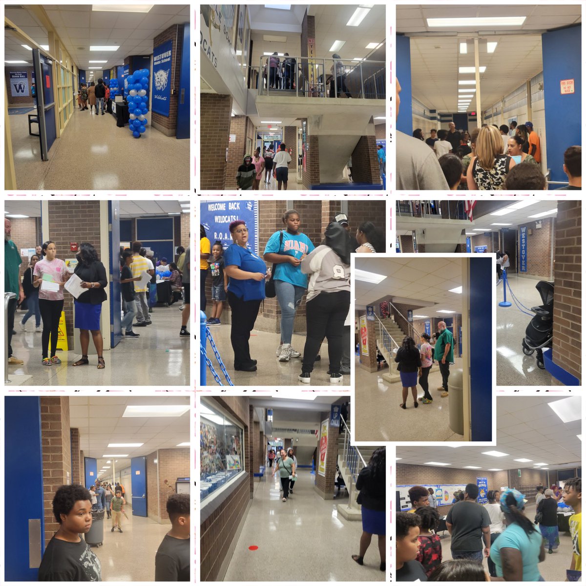 CherylD58's tweet photo. 5:55 p.m and still a slew of parents at Westover Middle School for open house.
#woms 
#WOMSWildcats
#ccsontherise https://t.co/LZmTshH1SL
