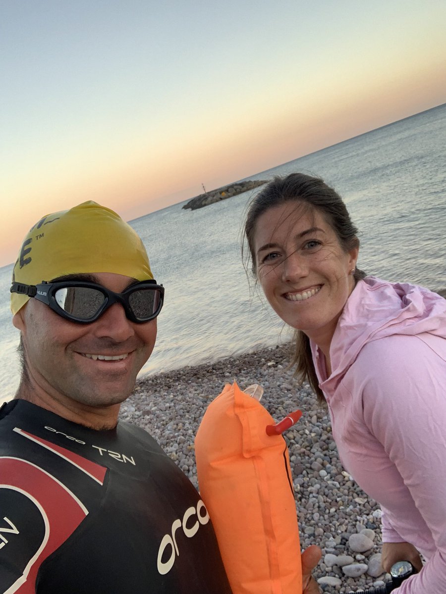 Evening! Beauty and the beast 🏊‍♂️