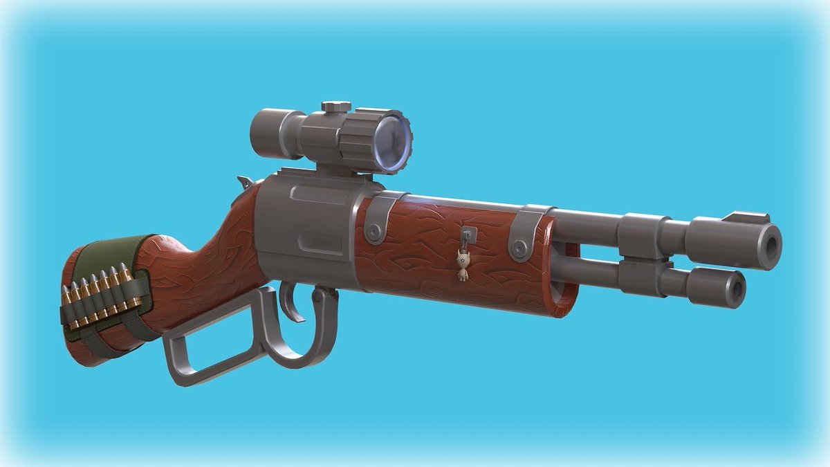 ROSKOART's tweet photo. I was going for more of a Valorant look but ended up with Fortnite. I still call that a win 🤷🏽‍♂️ 

#3dart #3dweapon #maya3dmodeling #autodesk #maya #hardsurfacemodeling #hardsurface #substancepainter #marmosettoolbag #propart #gameart #Fortnite #VALORANT #FANART https://t.co/etWVXwhpoD