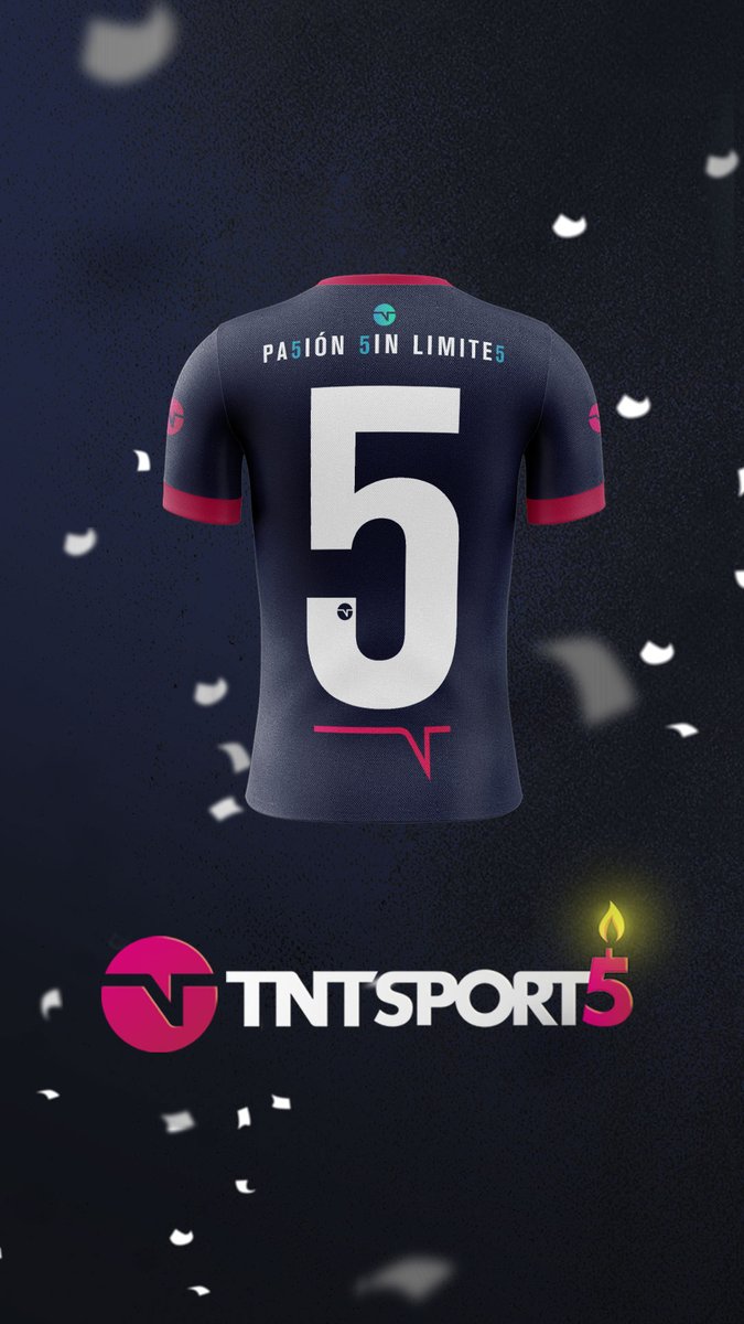 guchomas's tweet photo. ¡5 años y vamos por más! Vamos @TNTSportsAR #futbol #tntsports #sports #deporte #tntsports #jugamosdecinco https://t.co/f9cWZkmDzA