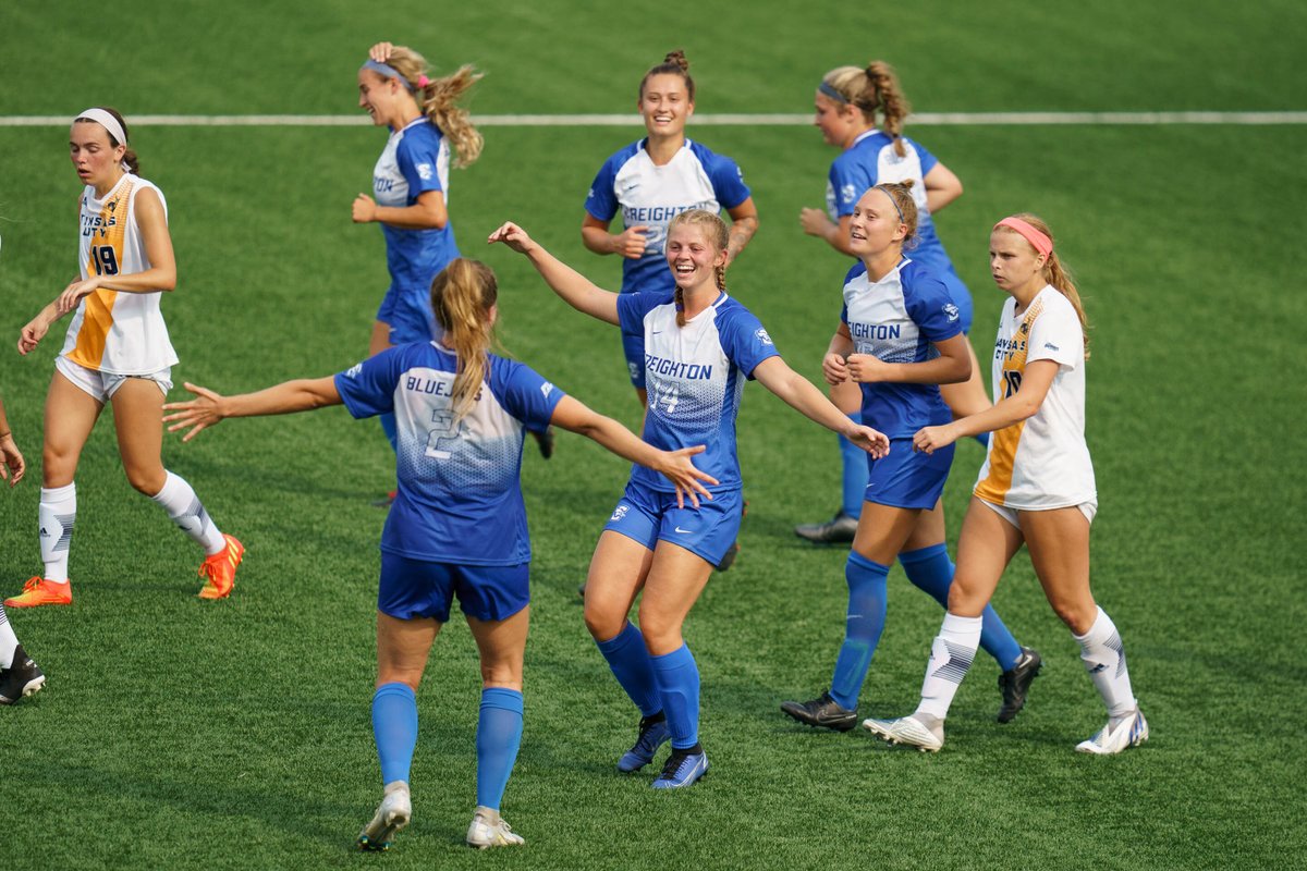 CreightonWSoc's tweet photo. Just out here having fun!!!

#GoJays https://t.co/EfADcYvF7G