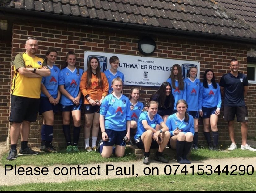 Urgent appeal for new players for our U16s,just over a week to go till the season starts,currently only have a squad of 11 signed on 😳
Girls in Y10/11,come&amp;join our fantastic bunch,make new friends,play some great football&amp;enjoy your football! Please RT! <a href="/SCWGFL/">SCWGFL</a> <a href="/SussexCountyFA/">Sussex County FA ⚽️</a>