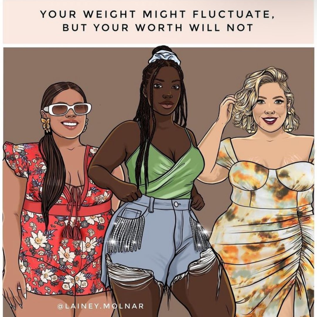 MyFashom's tweet photo. Your worth should never be defined by a number on a scale. π
#Repost #Fashom #BetterAsIAm
(#RG πΈ @lainey.molnar) https://t.co/ScOJsb6g6G