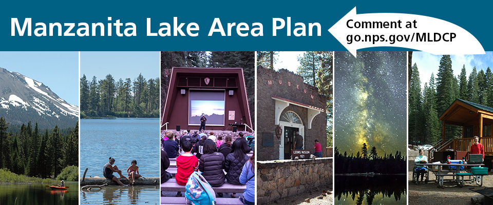 LassenNPS's tweet photo. What improvements would you like to see in Manzanita Lake Area? Lassen Volcanic welcomes your comments through https://t.co/VXWqgeNlbo. View the August 2022 newsletter on the comment page to learn more about the initial draft concepts for improvements. https://t.co/iinNKK9xPV
