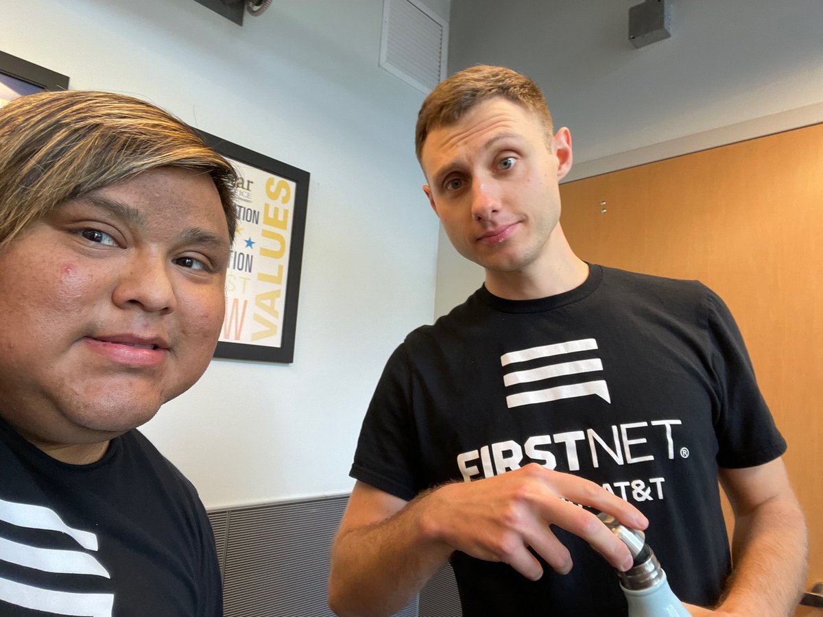 S/O to these 2. <a href="/Maksymkovalatt/">Maksym</a> is officially FirstNet certified. All thanks to this amazing ASM of mine <a href="/jamesvicente1/">James Vicente</a> getting this table day set up and continuing the hustle for FN! You are the best 🫶🏽 @CaresseSimpson <a href="/dbustamante1210/">David Bustamante</a> <a href="/Resqme63/">Rick Evans</a> <a href="/NTX_Market/">The NTX Market</a> <a href="/LynetteMAguilar/">Lynette Aguilar</a>