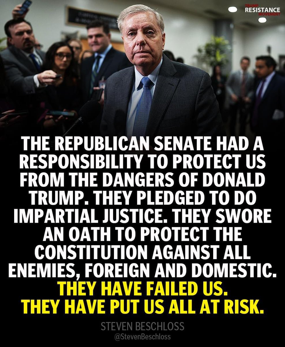 Gayezo1's tweet photo. @SmnWeekly @LindseyGrahamSC
#HeTookAOath #Lies
#GOPTraitorsTo
Democracy https://t.co/r1Og1sFepq