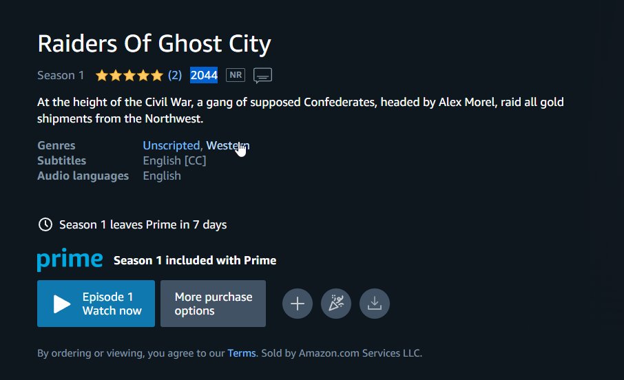 I knew <a href="/amazon/">Amazon</a>'s Prime was a great deal, but now it has the ability to travel through time into the future! Amazing.