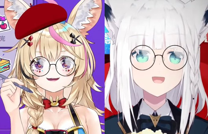 丸眼鏡似合うねキミタチ 