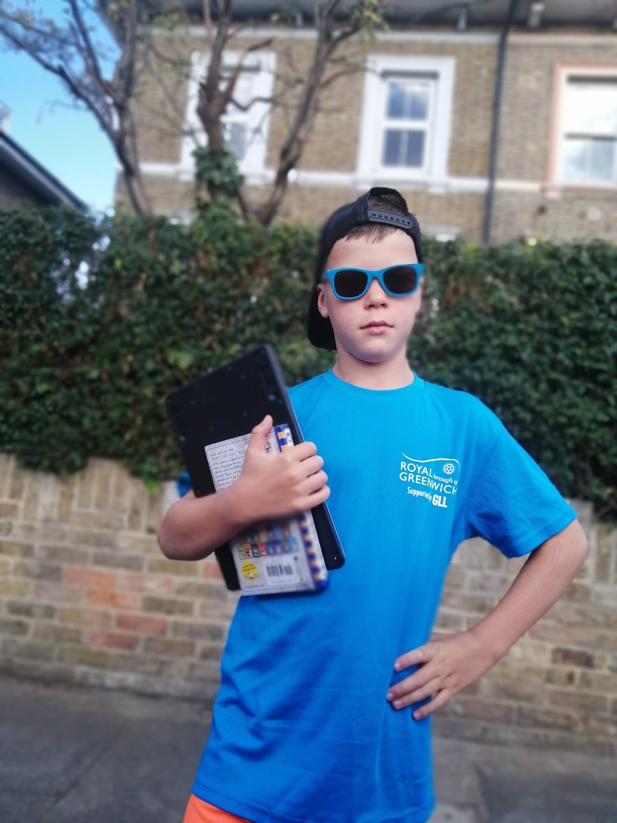 StephTurnerTwo's tweet photo. Too cool for school.... Summer nearly over and we had a blast! Looking forward year 5! #nextgeneration #summerrocks #toocool @mattturner2004 https://t.co/1L8HYxIUIQ