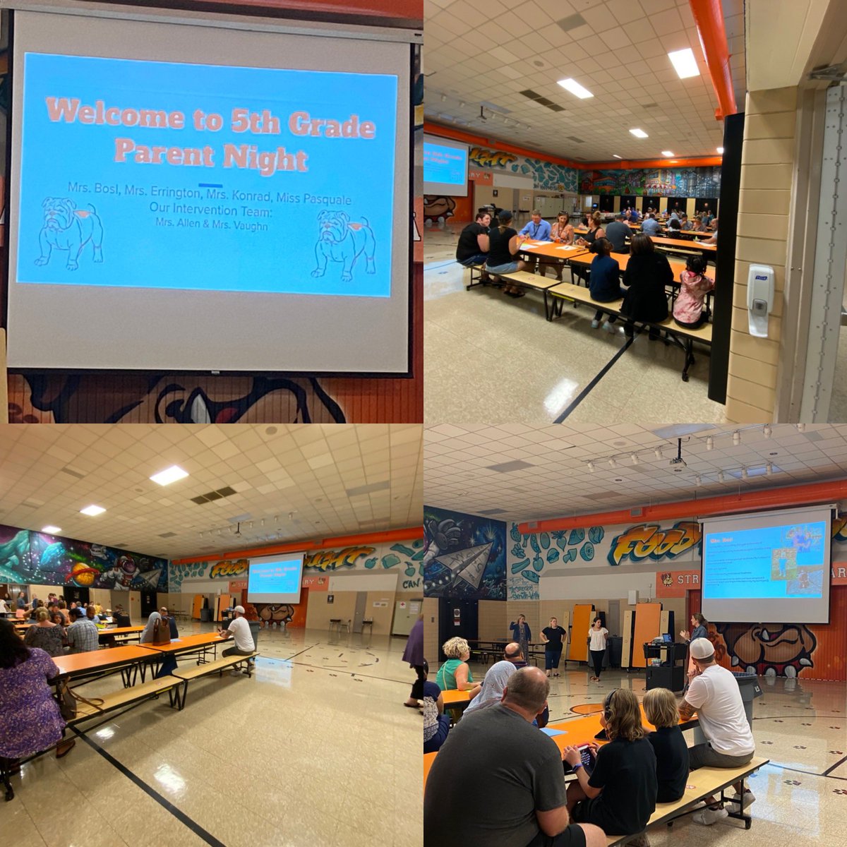 kylelacyST's tweet photo. 5th grade parent meeting and camp information night!! #GoBulldogs https://t.co/aHFpb3uPgv