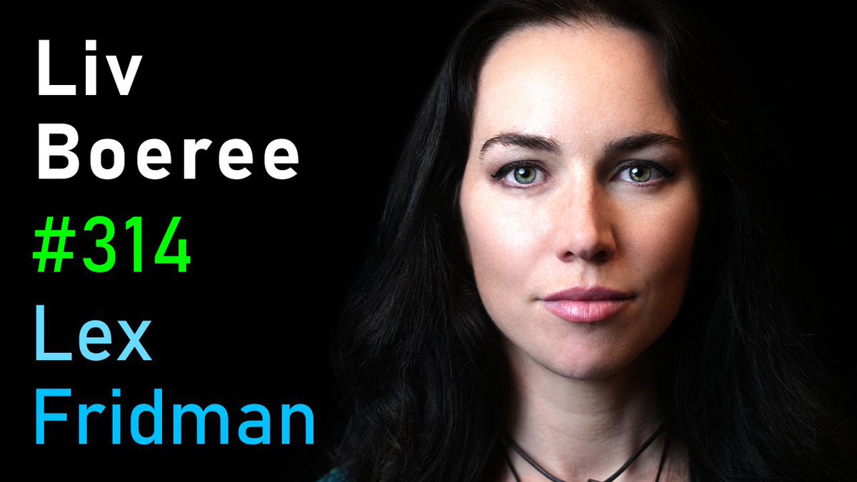 Liv_Boeree's tweet photo. My @lexfridman episode is out now! Probably my favourite (public) conversation ever. We cover so much ground! Hope you enjoy: 

https://t.co/wrXEPisABi https://t.co/FE5vzvQJGG
