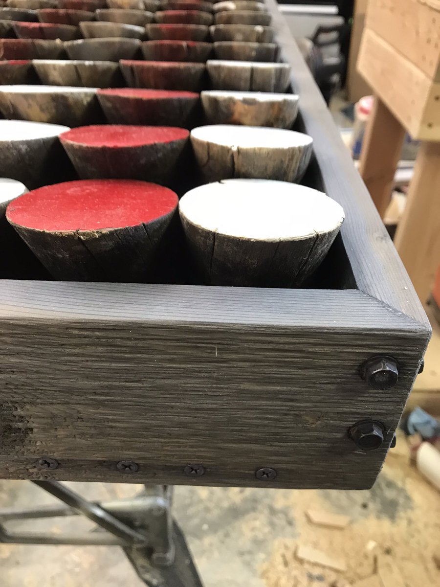 CVGCSUPER's tweet photo. For many years I’ve tried to come up with a use for Tee markers when they are retired. I thought to myself you have red white and blue why not make a flag? I am normally my own worst critic and I do see some flaws, but I am very happy with how this turned out! #turflife #Folkart https://t.co/jZ7TQoJ4ro